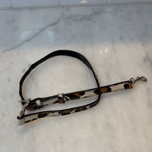 Coach Bag Purse Handbag Leather Morgan Ocelot Leopard Print Convertible Satchel - Picture 17 of 17